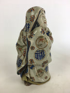 Antique Japanese Ceramic Kimono Lady Arita ware Statue Pottery Yakimono BD674