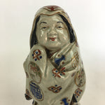 Antique Japanese Ceramic Kimono Lady Arita ware Statue Pottery Yakimono BD674
