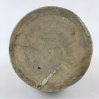Antique Japanese Ceramic Sake Bottle Tokkuri Pottery Hand-Written Kanji TS493