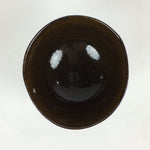 Antique Japanese Ceramic Tea Ceremony Green Tea Bowl Chawan Brown GTB919