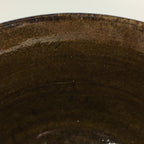 Antique Japanese Ceramic Tea Ceremony Green Tea Bowl Chawan Brown GTB919