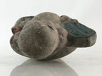 Antique Japanese Clay Doll Ningyo 7 Lucky Gods Buddhist Hotei Statue BD855