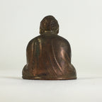 Antique Japanese Copper Small Figurine Vtg Kamakura Big Buddha JK316