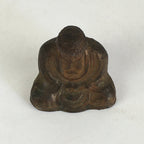 Antique Japanese Copper Small Figurine Vtg Kamakura Big Buddha JK316