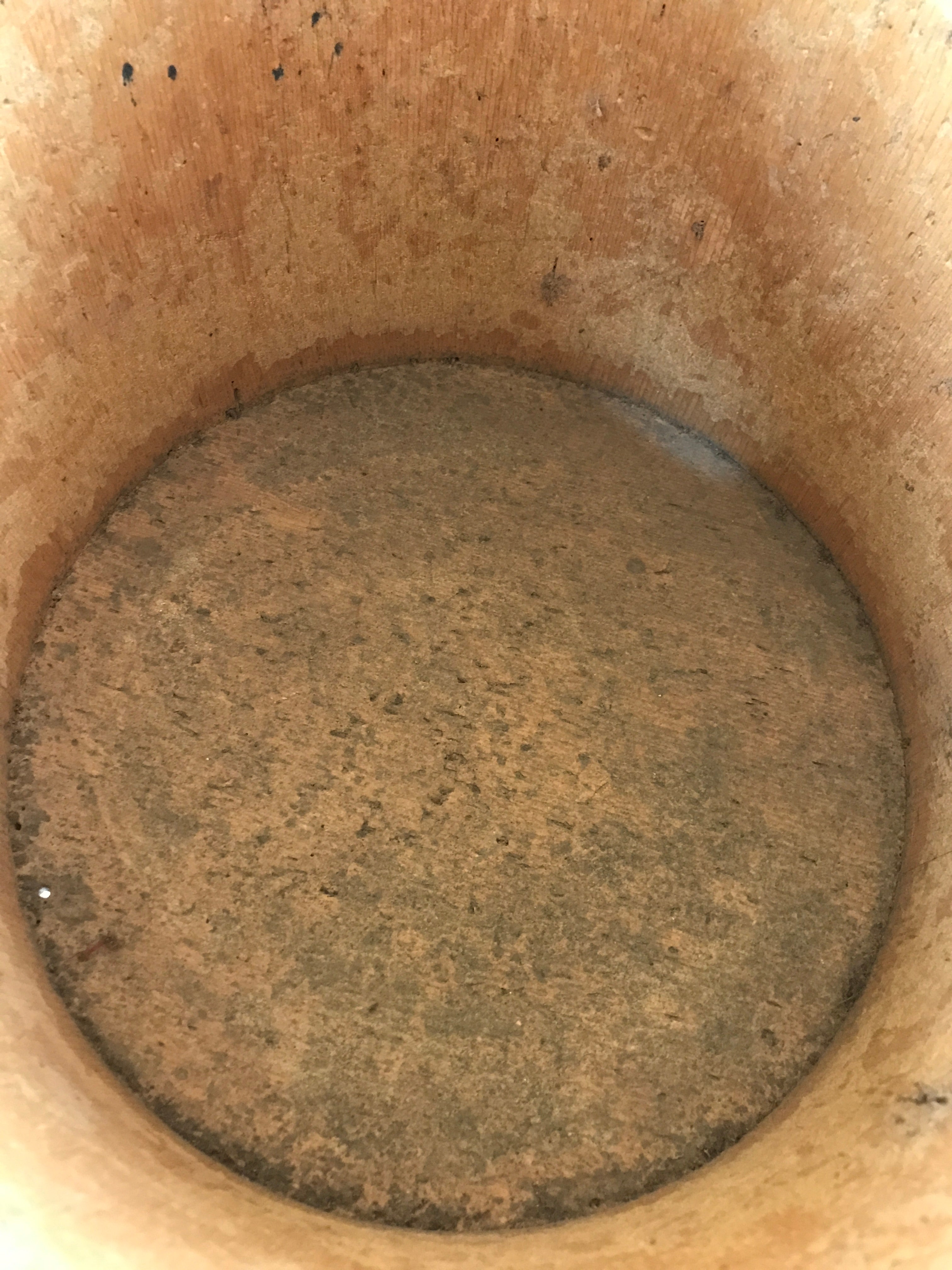 Antique Japanese Handmade Wooden Masu Rice Bucket C1900 Dark Brown BK7