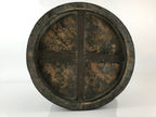Antique Japanese Handmade Wooden Masu Rice Bucket C1900 Dark Brown BK8