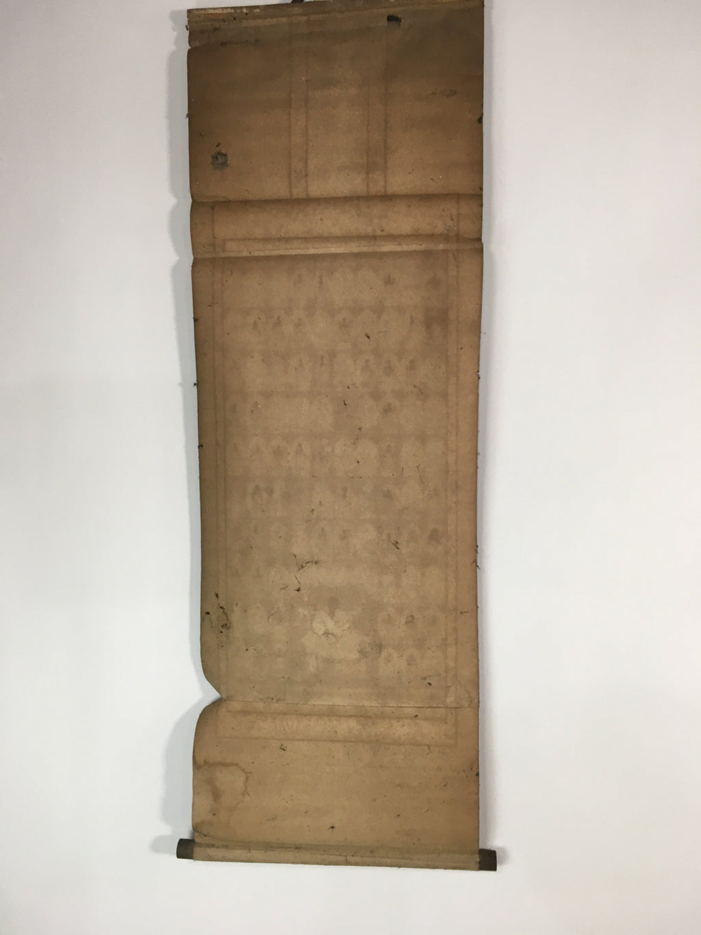 Antique Japanese Hanging Scroll Kakejiku Kakemono Painting Monk Gods SC588