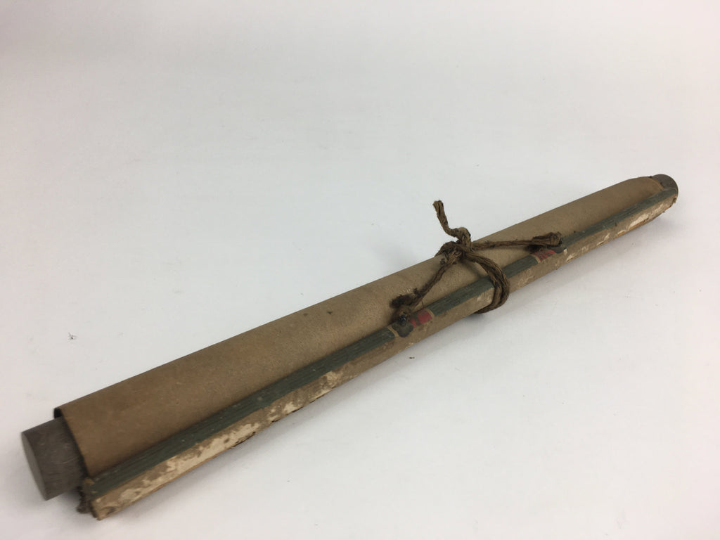 Antique Japanese Hanging Scroll Kakejiku Kakemono Painting Monk Gods SC588