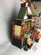 Antique Japanese Hina Doll Goten Palace WoodenGirl's Day Decoration C1900