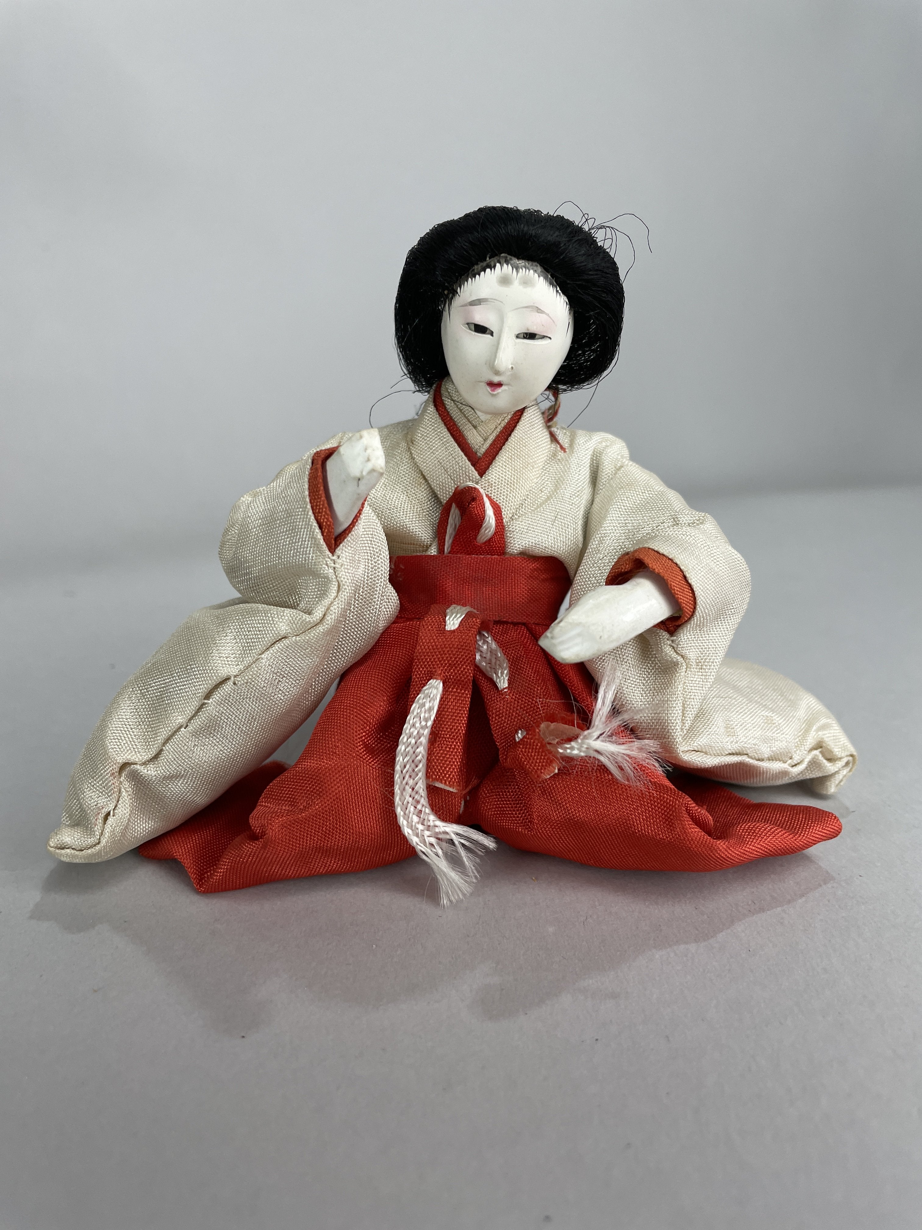 Antique Japanese Hina Doll Goten Palace WoodenGirl's Day Decoration C1900