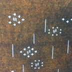 Antique Japanese Ise Katagami Kimono Stencil Katazome Pattern Paper Edo A191