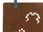 Antique Japanese Ise Katagami Kimono Stencil Katazome Sakura Flowers A173
