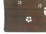 Antique Japanese Ise Katagami Kimono Stencil Katazome Sakura Flowers A173