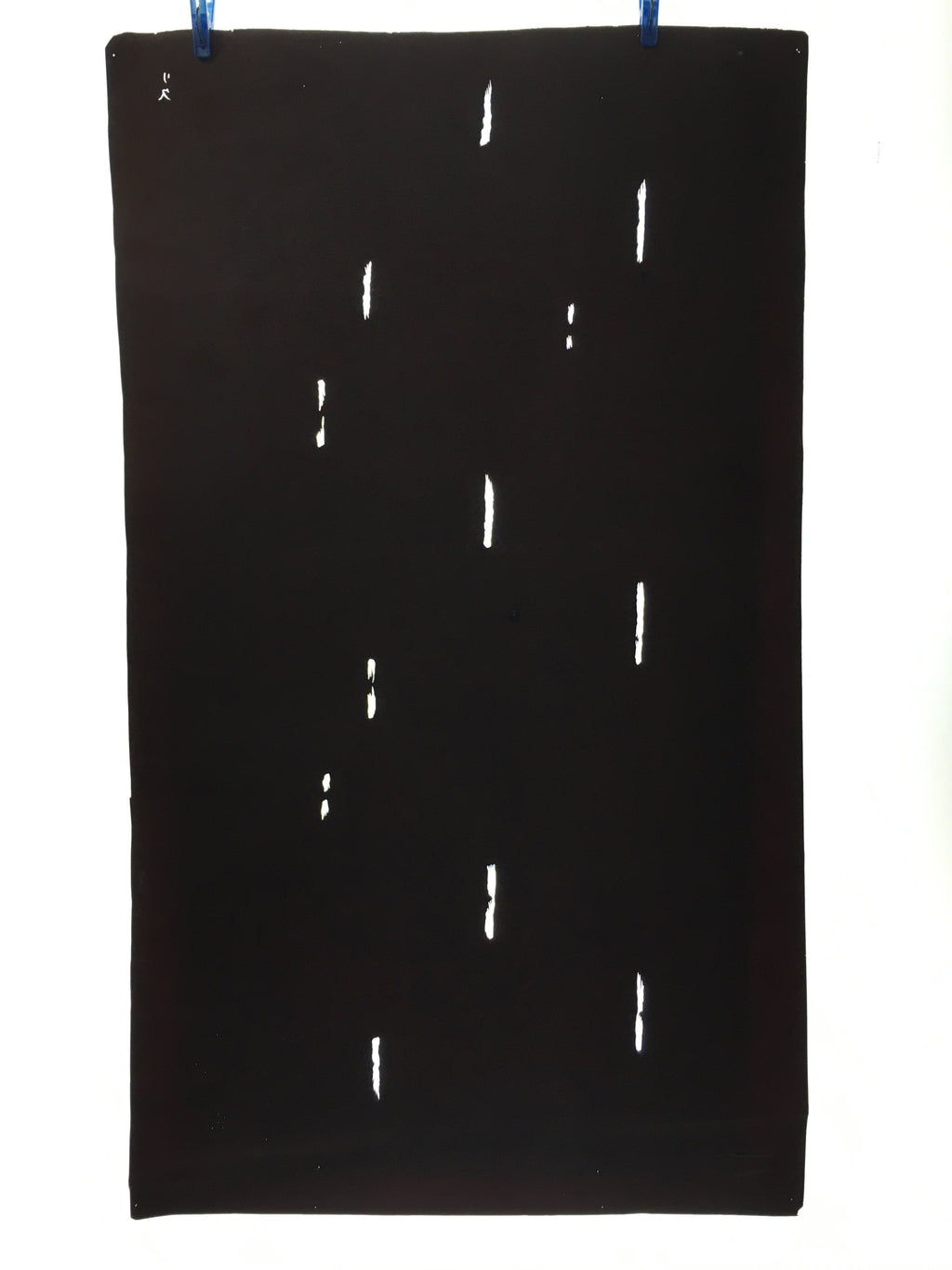 Antique Japanese Katagami 10sheet Set Practice Kimono Stencil Katazome BS34