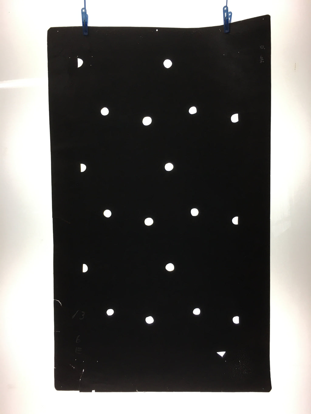 Antique Japanese Katagami 10sheet Set Practice Kimono Stencil Katazome BS34