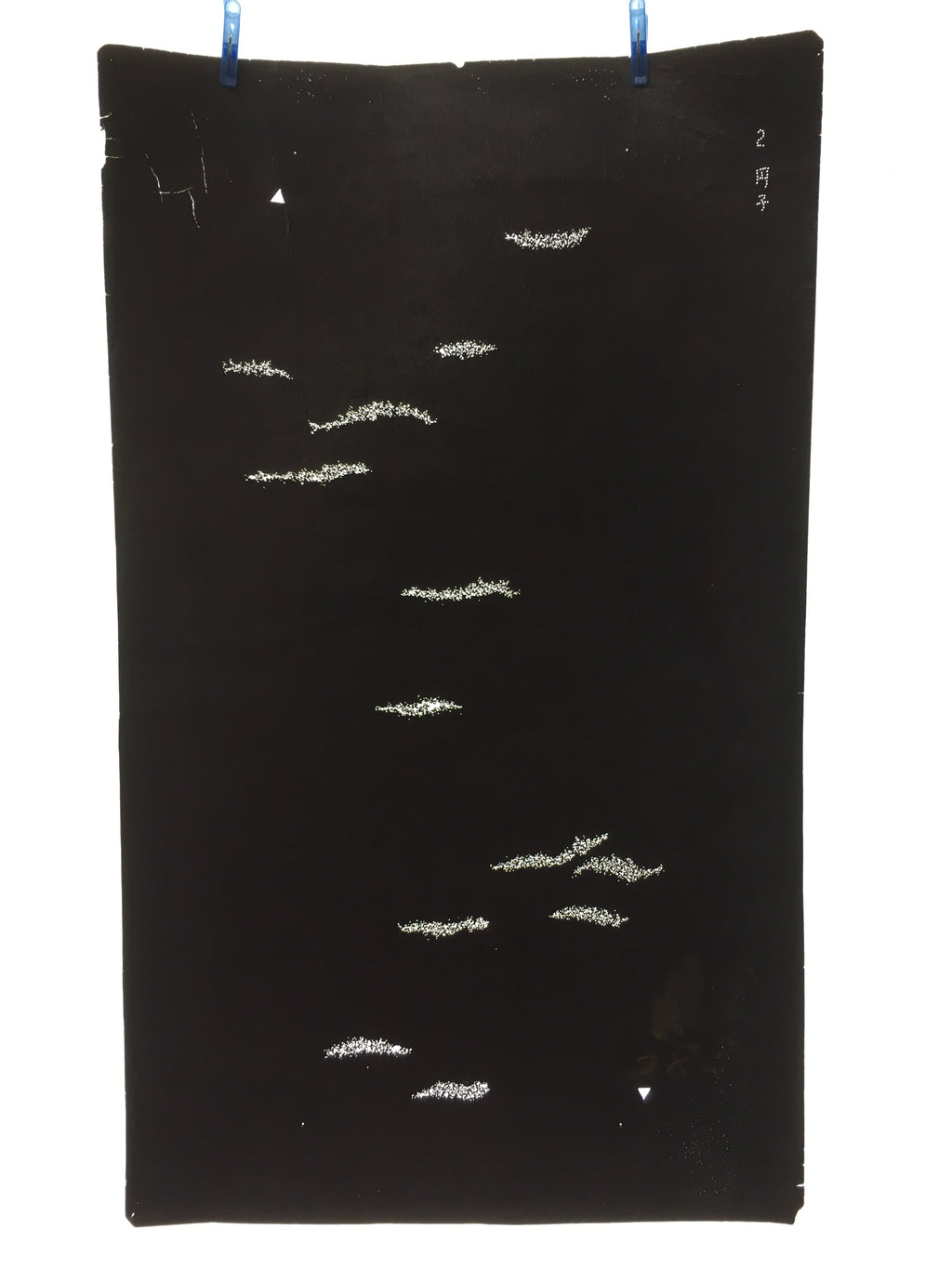 Antique Japanese Katagami 10sheet Set Practice Kimono Stencil Katazome BS34