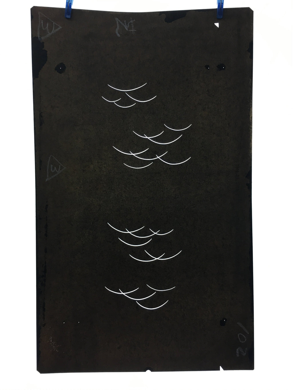 Antique Japanese Katagami 10sheet Set Practice Kimono Stencil Katazome BS36