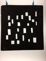 Antique Japanese Katagami 10sheet Set Practice Kimono Stencil Katazome BS37