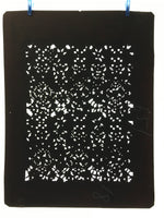 Antique Japanese Katagami 10sheet Set Practice Kimono Stencil Katazome BS40