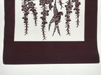 Antique Japanese Katagami Kimono Paper Stencil Cherry Blossoms Birds 4Y508