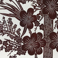 Antique Japanese Katagami Kimono Paper Stencil Plum Blossom Bamboo 4Y470