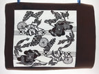 Antique Japanese Katagami Kimono Paper Stencil Summer Dragonfly 4Y475
