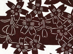 Antique Japanese Katagami Kimono Stencil Cherry Blossom Chrysanthemum 4Y496
