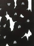 Antique Japanese Katagami Kimono Stencil Katazome Abstract C757