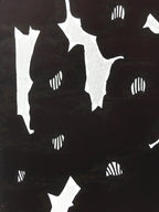 Antique Japanese Katagami Kimono Stencil Katazome Abstract C757