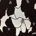 Antique Japanese Katagami Kimono Stencil Katazome Abstract Flower C758