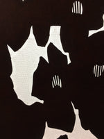 Antique Japanese Katagami Kimono Stencil Katazome Abstract Flower C759