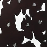 Antique Japanese Katagami Kimono Stencil Katazome Abstract Flower C759