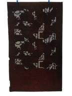 Antique Japanese Katagami Kimono Stencil Katazome Abstract Pattern C745