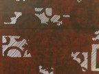 Antique Japanese Katagami Kimono Stencil Katazome Abstract Pattern C745