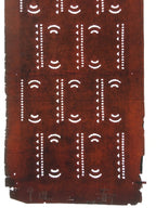 Antique Japanese Katagami Kimono Stencil Katazome Abstract Pattern C749