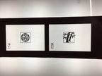 Antique Japanese Katagami Kimono Stencil Katazome Bamboo Kanji Design C710
