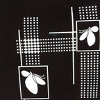 Antique Japanese Katagami Kimono Stencil Katazome Design Butterfly Square C810