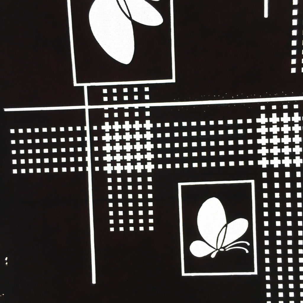 Antique Japanese Katagami Kimono Stencil Katazome Design Butterfly Square C810