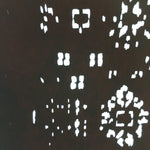 Antique Japanese Katagami Kimono Stencil Katazome Design Circle Dots C799