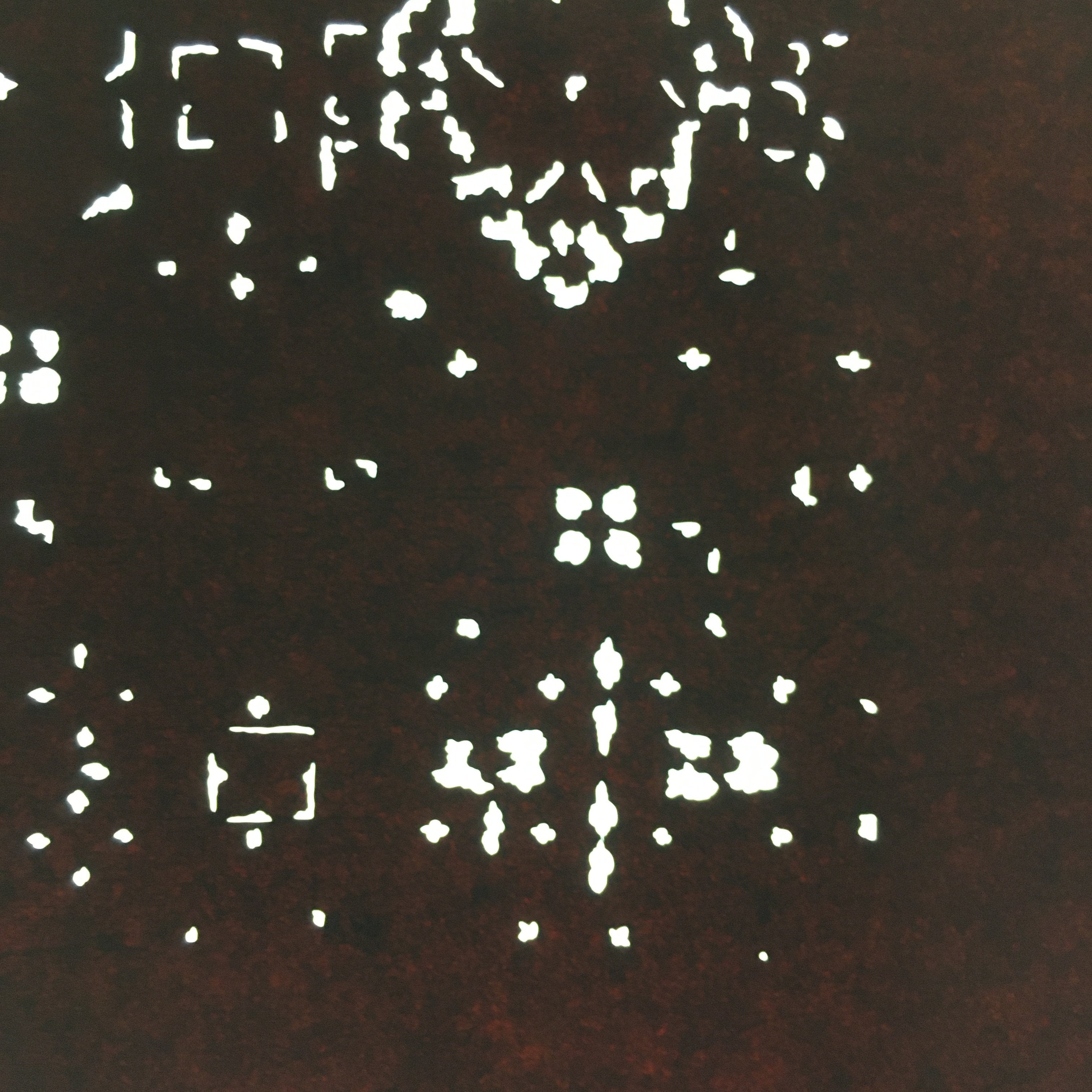 Antique Japanese Katagami Kimono Stencil Katazome Design Circle Dots C799