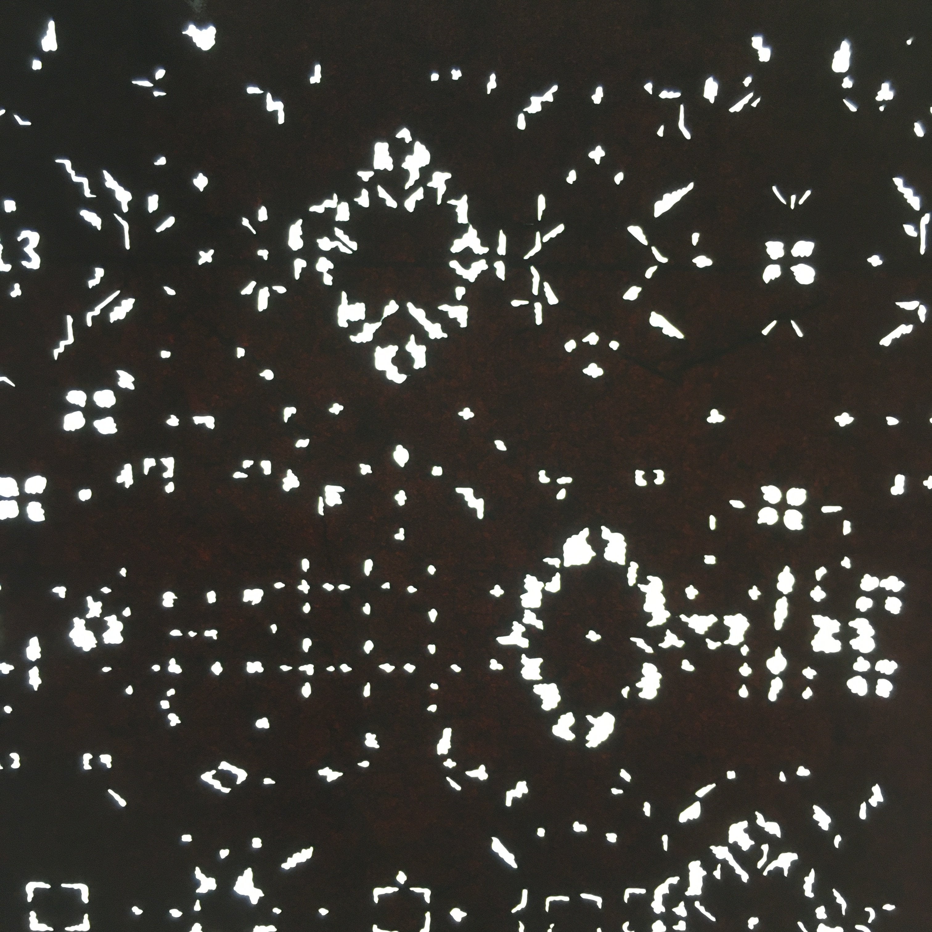 Antique Japanese Katagami Kimono Stencil Katazome Design Circle Dots C799