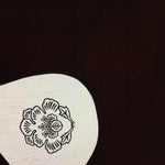 Antique Japanese Katagami Kimono Stencil Katazome Design Flower Crest C808