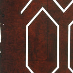 Antique Japanese Katagami Kimono Stencil Katazome Design Kikkoumon C813