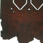 Antique Japanese Katagami Kimono Stencil Katazome Design Kikkoumon C813