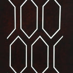 Antique Japanese Katagami Kimono Stencil Katazome Design Kikkoumon C813