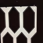 Antique Japanese Katagami Kimono Stencil Katazome Design Kikkoumon C819