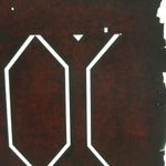 Antique Japanese Katagami Kimono Stencil Katazome Design Kikkoumon C821