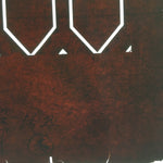 Antique Japanese Katagami Kimono Stencil Katazome Design Kikkoumon C821