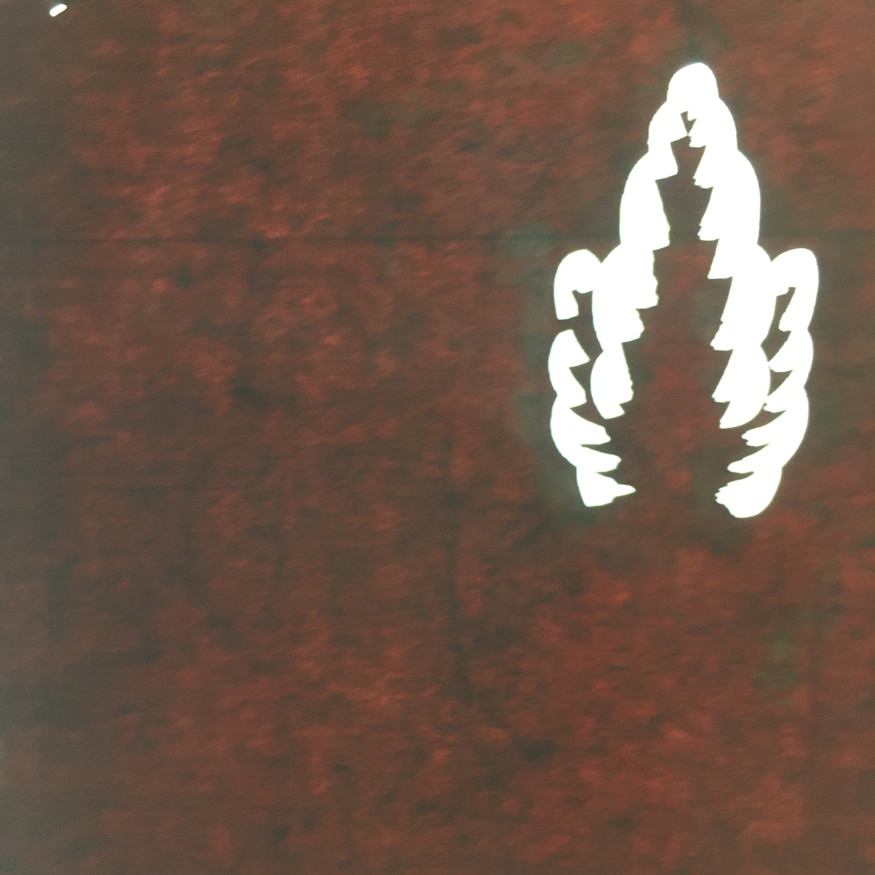 Antique Japanese Katagami Kimono Stencil Katazome Design Like A Leaf C807