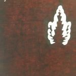 Antique Japanese Katagami Kimono Stencil Katazome Design Like A Leaf C807